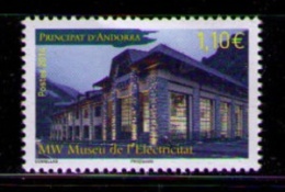 ANDORRA FRANCESA 2014 - MUSEO DE LA ELECTRICIDAD  - 1 SELLO - Nuovi