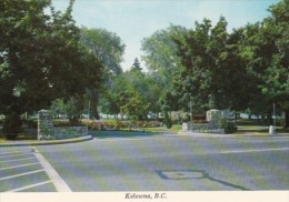 Canada Entrance To City Park Kelowna British Columbia - Kelowna