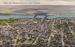 Aerial View Business District Fort Smith Arkansas - Fort Smith