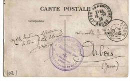France Lyon Hopital 3 Bis Croix Rouge 1915 Armée Salut / Carte Lettre Red Cross Brief Belege Cove - Croce Rossa