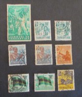 Tanganyika 1961 - 1981 Lot 9 Used Stamps - Tanganyika (...-1932)