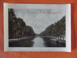 Chromo Cacao Van Houten Vue De Hollande Amsterdam Canal Keizersgracht - Van Houten