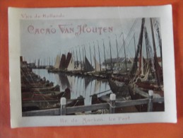 Chromo Cacao Van Houten Vue De Hollande Ile De Marken Le Port - Van Houten