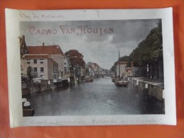 Chromo Cacao Van Houten Vue De Hollande Canal A Gorincheim Hollande Meridionale - Van Houten