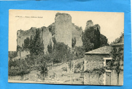 GENCAY -Le Vieux Chateau Féodal-a Voyagé En 1910 - Gencay