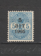 Yvert 25 (*) Neuf Sans Gomme - Denmark (West Indies)