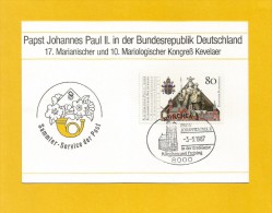 BRD 1987 Mi.Nr. 1320 , Das Gnadenbild Der Madonna In Kevelaer - Maximum Card - SS München  03.05.1987 - 1981-2000