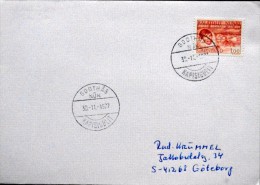 Greenland  1977 Letter To Sweden. Godthåb ( Lot 6096 ) - Brieven En Documenten