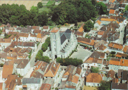 CPM Eglise D'Essoyes (vue Aérienne Du Centre) Circulé En 2003 Sous Enveloppe - Essoyes