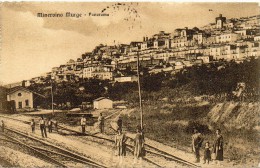 Puglia-bari-minervino Murge Stazione Ferroviaria Veduta Parziale Minervino Animata Primi 900 - Otros & Sin Clasificación