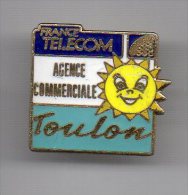 Pin's TBQ  Agence Commerciale TOULON Var 83 / FRANCE TELECOM - France Telecom