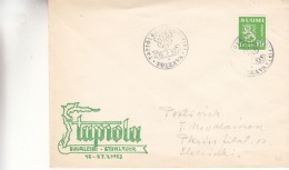 Finlande - Lettre De 1953 - Oblitération Tapiola Suurleiri - Scoutisme  ? - Briefe U. Dokumente