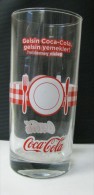 AC - COCA COLA : COMES COCA COLA - COME MEALS ILLUSTRATED GLASS FROM TURKEY - Tazze & Bicchieri