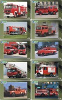 A04406 China Phone Cards Fire Engine 30pcs - Brandweer