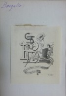 BARGALLO - Ex-libris Daté 1895 Gravé Par Henry - André - Ex-libris