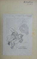 Donald G. MIXSELL - Ex-libris Cheval Ailé Et Chateau - Bookplates