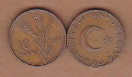 AC - TURKEY - 10 KURUS 1970 COPPER AS IT IS SEEN - Turchia