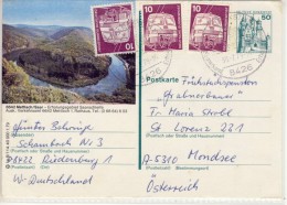 Bildpostkarte 6642 Mettlach/Saar, Gel. 1979 Von Riedenburg, Zusatzfrankatur,  Ref04 - Geïllustreerde Postkaarten - Gebruikt