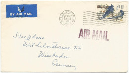 USA 1967 20c Blue Jays On Cover To Germany USED - Other & Unclassified