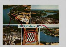 Cpm 225135 Jugon Les Lacs Station Verte De Vacances Lac Et Camping4 Vues Sur Carte - Jugon-les-Lacs