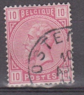(3980 – A1-6 ) COB 38 Obl Ostende - 1883 Léopold II