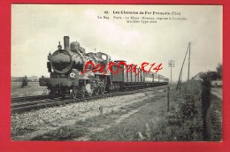 Eure Et Loir - Le 509 - Paris-Le Mans-Rennes à COURVILLE ... ( Chemin De Fer... Train ...) - Courville