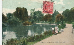 ROYAUME UNI - ENGLAND - WORTHING - The Park Lake - Worthing