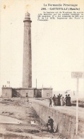 Gatteville (Manche) - Le Phare, Hauteur 70 Mètres Construit En 1887 Par M. De La Rue - Carte Non Circulée - Fari