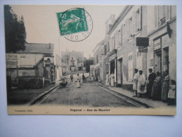 CPA "Orgeval - Rue Du Moutier" - Orgeval