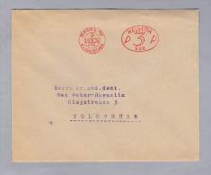 Schweiz Firmenfreistempel 1934-10-19 3 Rp. Mit Krone #626 - Máquinas De Franquear