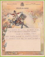 Télégramme - Telegram B.13 (F.) - Deposé à Eghezee >> Liège - 1945 Papier Rude - Telegrammi