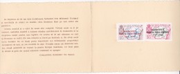 SPAIN-EXILES MARASESTI GREAT ROUMANIA 1957 BOOKLET,OVERPRINT STAMPS,ROMANIA. - Libretti