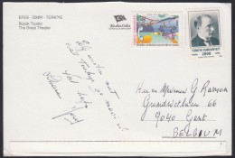 1989 & 1991 - TÜRKIYE - Card + Y&T 2610 [Kemal Atatürk] & Y&T 2672 [EMOS-1] - Briefe U. Dokumente