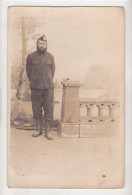 PARIGNE - CARTE PHOTO MILITAIRE BELGE - Characters