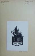 Ex-libris Espagne - Docteur J. Rodriguez CHAVES - Ex-Libris