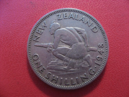 Nouvelle-Zélande - One Shilling 1948 George VI 5411 - New Zealand