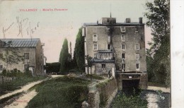 VILLENOY MOULIN POMMIER (CARTE COLORISEE) - Villenoy