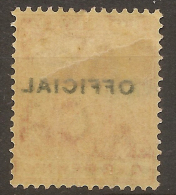 TRINIDAD & TOBAGO 1909 1d Offset SG O9 HM #SE92 - Trinidad Y Tobago