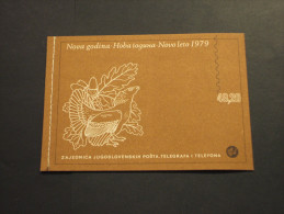 YUGOSLAVIA - LIBRETTO - 1978 UCCELLI/IFARFALLA/FIORI E FAUNA - NUOVO(++) - Booklets
