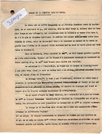 VP3566 - PARIS -  Note De Mr Th. SCHLOESING Sur Le Dosage De La Nicotine Dans Le Tabac - Documents