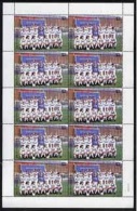 S. Vincent 1987, English Teams, Leeds United, Sheetlet - Unused Stamps