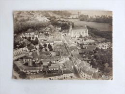 Carte Postale Ancienne : VILLENEUVE DE MARSAN : Vue Aérienne - Villeneuve De Marsan