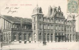 Delcampe - 62 - Calais - Gare Centrale ( Oblitération Intéressante ) - Calais