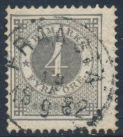 Sweden Suède Sverige: Facit 29, 4ö Grey Ringtyp P13, Fine Used FRÄNSTA Cancel (DCSV00288) - 1872-1891 Ringtyp