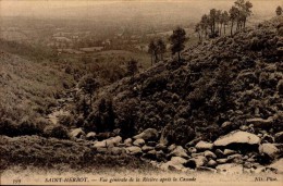 29-ST-HERBOT...VUE GENERALE DE LA RIVIERE,APRES LA CASCADE.....CPA - Saint-Herbot