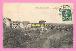 CPA  EYGURANDE MERLINES  Vue Générale De La Gare - Eygurande