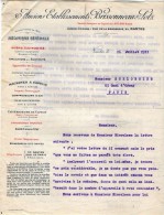 VP3569 - Tabac - Lettre Des Anciens Ets BRISSONNEAU & LOTZ Mécanique Générale à NANTES Pour  Mr Th. SCHLOESING à PARIS - Documenti