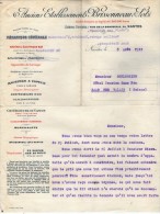 VP3569 - Tabac - Lettre Des Anciens Ets BRISSONNEAU & LOTZ Mécanique Générale à NANTES Pour  Mr Th. SCHLOESING à PARIS - Documenti