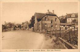 - Moselle - Ref -57311-  Freyming - Quartier Stoss - Rue Des Romains - Carte Bon Etat - - Freyming Merlebach