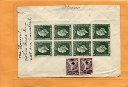 Greece Old Cover Mailed To USA - Cartas & Documentos